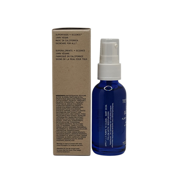 4 Pack, Youth to the People Triple Peptide + Cactus Oasis Serum 1oz